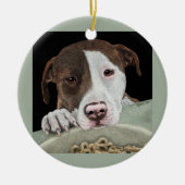 "Desire" Pit Bull Ornament (Vorne)