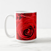 Desire Rote Rosen 15oz Klassische Tasse (Links)