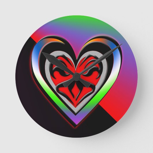 Desire Runde Wanduhr (Vorderseite)