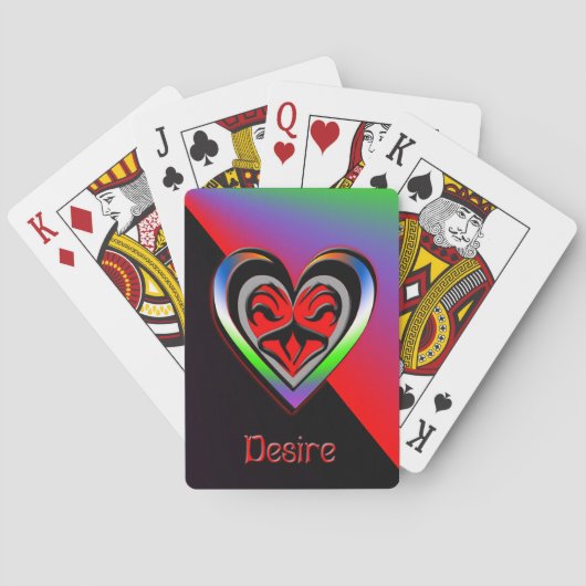 Desire Spielkarten (Rückseite)