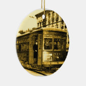 Desire Streetcar auf Canal St Keramik Ornament (Rechts)