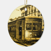 Desire Streetcar auf Canal St Keramik Ornament (Links)