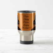 Desire Thirsty Passion Longing Lasst uns trinken Reisebecher (Mittel)