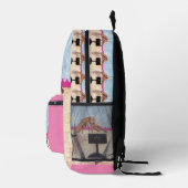Desiree Bedruckter Rucksack (Rechts)