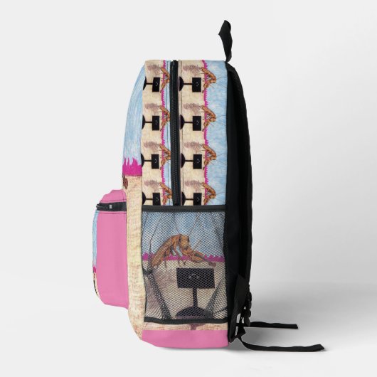 Desiree Bedruckter Rucksack (Rechts)