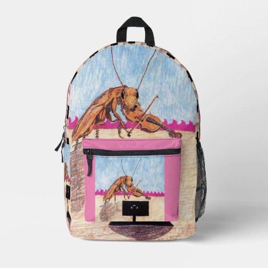 Desiree Bedruckter Rucksack (Vorderseite)