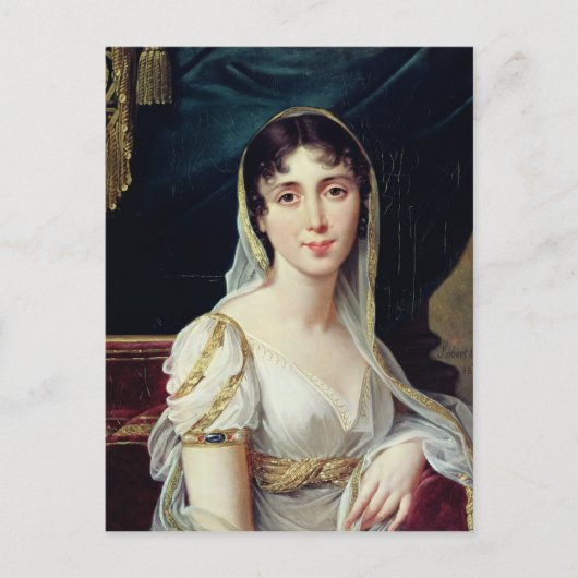 Desiree Clary Queen of Sweden, 1807 Postkarte (Vorderseite)
