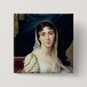 Desireeclary-Königin von Schweden, 1807 Button