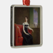 Desireeclary-Königin von Schweden Silbernes Ornament (Rechts)