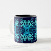 Desiznbiru-Tasse Zweifarbige Tasse (Vorderseite Links)