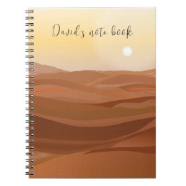 Desk Landscape Notebook Notizblock
