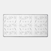 Desk Mat Abstrakt Stars Grau Schreibtischunterlage (Vorderseite)