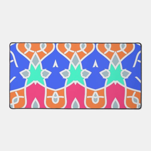 Desk Mat, An elegant multicolor classic design De Schreibtischunterlage (Vorderseite)