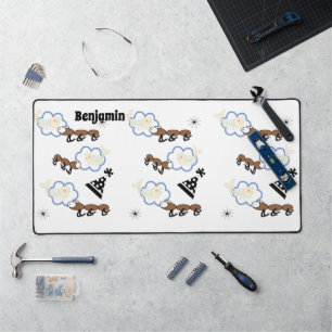 Desk Mat Ants Clouds Schreibtischunterlage