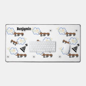 Desk Mat Ants Clouds Schreibtischunterlage (Tastatur & Maus)