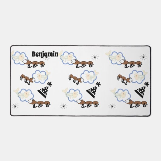 Desk Mat Ants Clouds Schreibtischunterlage (Vorderseite)