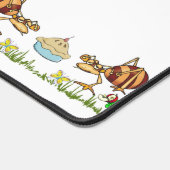 Desk Mat Ants Pie Butterfly Schreibtischunterlage (Ecke)