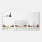 Desk Mat Ants Pie Butterfly Schreibtischunterlage (Tastatur & Maus)