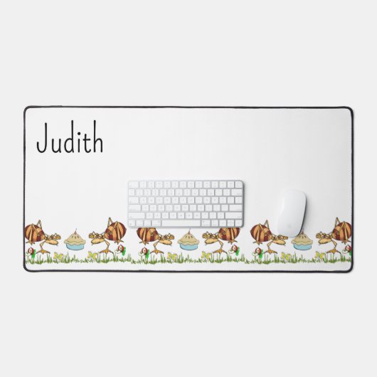 Desk Mat Ants Pie Butterfly Schreibtischunterlage (Tastatur & Maus)