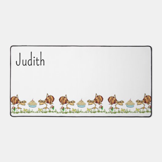 Desk Mat Ants Pie Butterfly Schreibtischunterlage (Vorderseite)