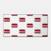 Desk Mat Ber Flaschen Schreibtischunterlage (Vorderseite)