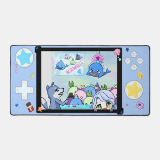 Desk Mat Blue Schreibtischunterlage