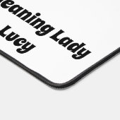 Desk Mat Cleaning Lady Schreibtischunterlage (Ecke)