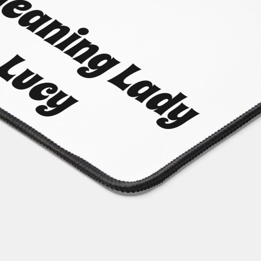 Desk Mat Cleaning Lady Schreibtischunterlage (Ecke)