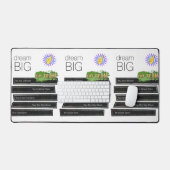 Desk Mat Dream Big Schreibtischunterlage (Tastatur & Maus)