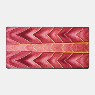 Desk Mat. Ein elegantes, rotes, klassisches Design Schreibtischunterlage