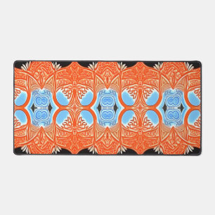 Desk Mat, ein elegantes, vielfarbiges klassisches  Schreibtischunterlage