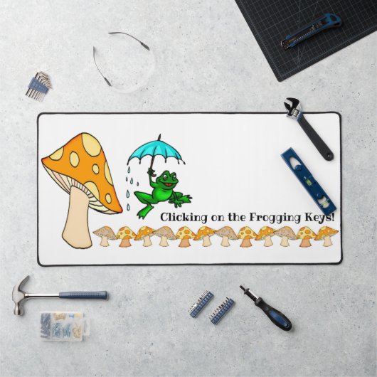 Desk Mat Frog Pilznatur Schreibtischunterlage (Arbeitsplatz)