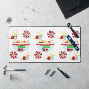 Desk Mat Fruit Floral Schreibtischunterlage