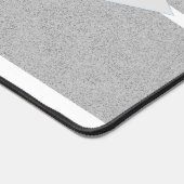 Desk Mat Gray Arrows Follow Destination Schreibtischunterlage (Ecke)