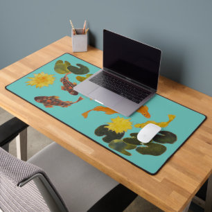 Desk Mat - Koi Pond Schreibtischunterlage