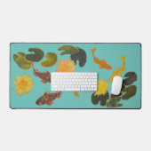 Desk Mat - Koi Pond Schreibtischunterlage (Tastatur & Maus)