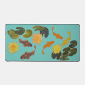 Desk Mat - Koi Pond Schreibtischunterlage (Vorderseite)