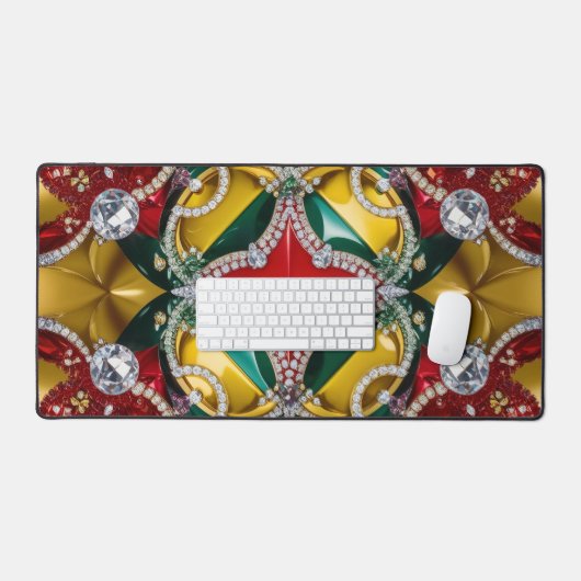 Desk Mat mit Farben aus Los Angeles Schreibtischunterlage (Tastatur & Maus)