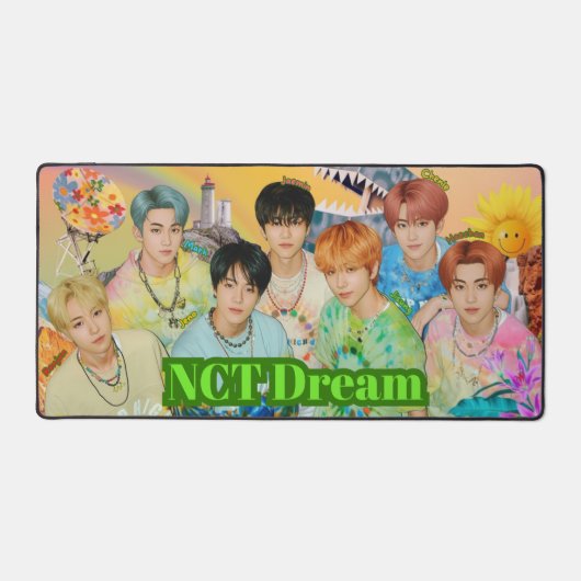 Desk Mat Mouse Pad NCT Dream Schreibtischunterlage (Vorderseite)