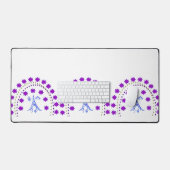 Desk Mat Paris Frankreich Schreibtischunterlage (Tastatur & Maus)