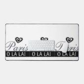 Desk Mat Paris Frankreich Schreibtischunterlage (Tastatur & Maus)