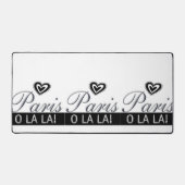 Desk Mat Paris Frankreich Schreibtischunterlage (Vorderseite)