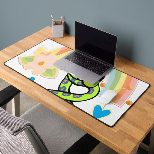 Desk Mat Rainbow Worm Schreibtischunterlage (Büro 2)