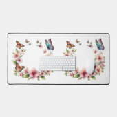 Desk Mat-Spring Floral Desk Pad Schreibtischunterlage (Tastatur & Maus)
