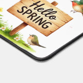 Desk Mat-Spring Floral Desk Pad Schreibtischunterlage (Ecke)