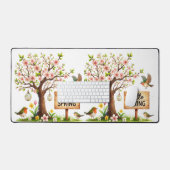 Desk Mat-Spring Floral Desk Pad Schreibtischunterlage (Tastatur & Maus)