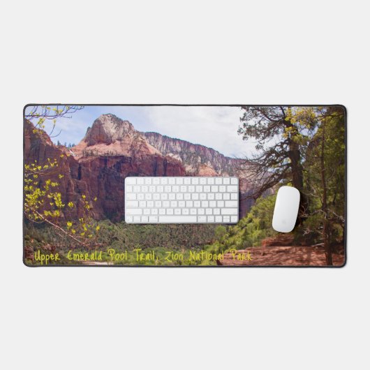 Desk Mat Upper Emerald Pool Trail Schreibtischunterlage (Tastatur & Maus)