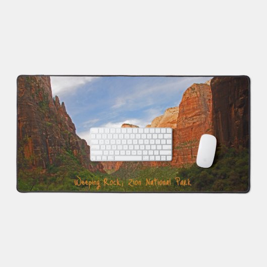 Desk Mat Weeping Rock, Utah Schreibtischunterlage (Tastatur & Maus)