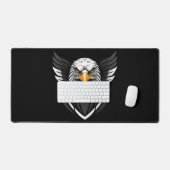 Desk Mat with Eagle - USA Patriotic Design Schreibtischunterlage (Tastatur & Maus)