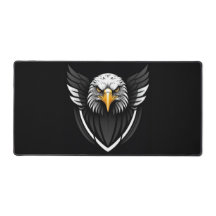 Desk Mat with Eagle - USA Patriotic Design